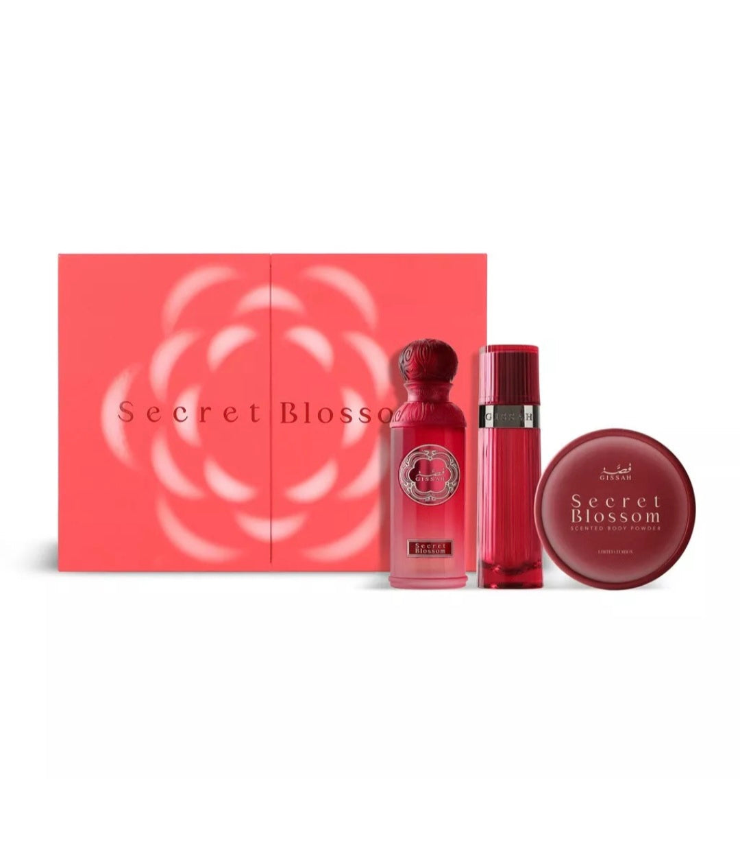 Secret Blossom 3 Piece Set By Gissah Perfumes